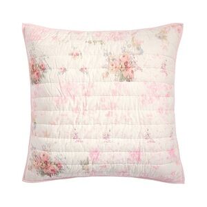 SET OF 3 LoveShackFancy EURO SHAMS Pink and Cream Floral